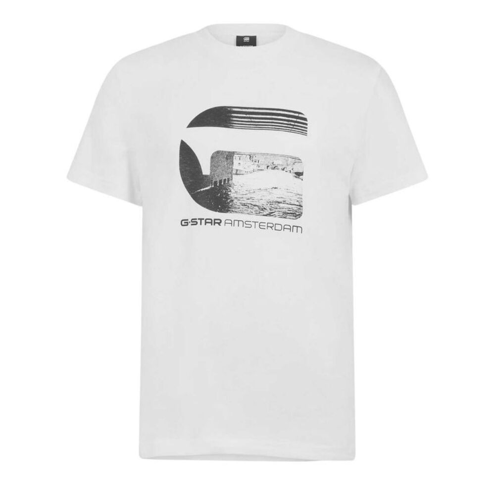 G-Star Mens Amsterdam T-Shirt / White